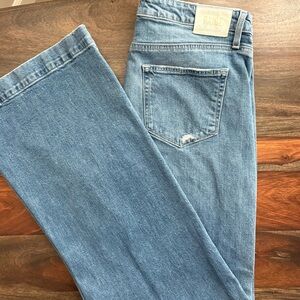 Paige Denim Leenah Volar Distressed Long Inseam 14 Tall